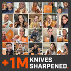 Tumbler Rolling Knife Sharpener Starter Set - Knife Sharpening Made Easy - Ultimate Gift for Father's Day