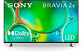 Sony BRAVIA 2 II 55 Inch 4K Ultra HD LED Smart TV with Google TV and Exclusive Features for PlayStation®5 (K-55S20M2)  2025 Model