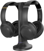 Avantree Duet - Dual Wireless Headphones for TV Watching  Clear Voice & Loud Volume for Seniors and the Hard of Hearing  Easy Plug & Play Setup  with 2.4GHz RF Transmitter & Charging Dock