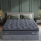 Queen Size Mattress 12 inch - 2026 Hybrid Firm Mattress in a Box Spring, Cooling Memory Foam, Pocket Springs, Medium Firmness for Pressure Relief, Motion Isolation, Edge Support, Side & Back Sleepers