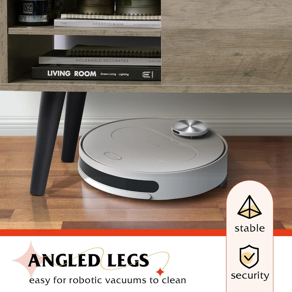 WLIVE Lift Top Coffee Table for Living Room,Small Coffee Table with Storage, Adjustable Shelf and Storage Compartment, Mid Century Modern Living Room Table, Greige