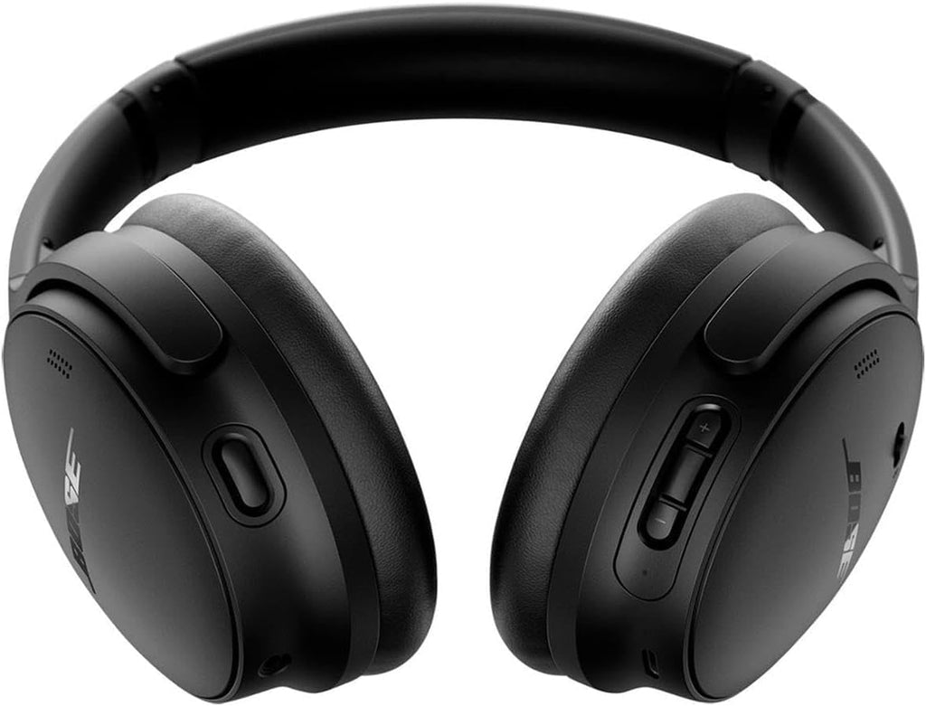 Bose QuietComfort Bluetooth Headphones  Wireless Headphones with Active Over Ear Noise Cancelling and Mic  + Green Extreme 20W 2-Port Wall Charger (Black)