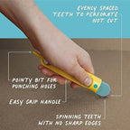 Makedo Create | Upcycled Cardboard Construction Tool Kit in Small Toolbox (260 Pieces) | STEM + STEAM Educational Toys for at Home Play + Classroom Learning | Reusable Tools for Boys and Girls Age 5+