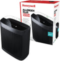 Honeywell HEPA Air Purifier for Home, 2423 Ft² Rooms in 1 hour, Air Quality Monitor, Auto Mode, Reduces Allergens, Dust, Pollen, Pet Dander, Odors, Smoke, Black, HPA5300B