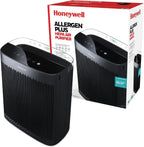 Honeywell HEPA Air Purifier for Home, 2423 Ft² Rooms in 1 hour, Air Quality Monitor, Auto Mode, Reduces Allergens, Dust, Pollen, Pet Dander, Odors, Smoke, Black, HPA5300B