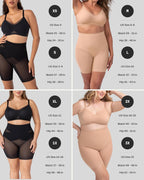 HONEYLOVE Mid-Waist Short - Strong Compression Shapewear for Women