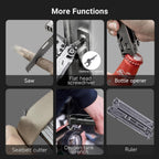 PIONEER 14-IN-1 Multi-tools Heavy Duty Multi tool Set with Scissor Needle Nose Pliers Trauma Shears Pocket Clip Multi-tool for Emergency First Responders