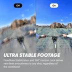 Insta360 X4 Get-Set Bundle - 8K Waterproof 360 Action Camera  4K Wide-Angle Video  Invisible Selfie Stick  Removable Lens Guards  135 Min Battery Life  AI Editing  Stabilization