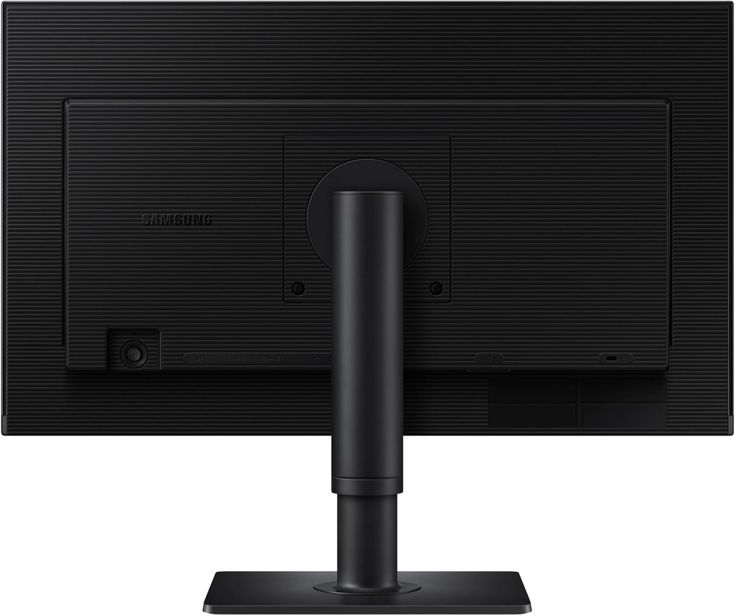 Samsung 24” (S40GD) Borderless Business Monitor with IPS Panel  100Hz Refresh Rate  Eye Saver Mode  Ergonomic Design  Game Picture Mode  LS24D402GANXGO  3 Yr Warranty