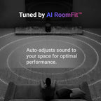 WiiM Sound Smart Speaker with 1.8″ Touch Display  Hi‑Res 24‑bit/192 kHz  AI RoomFit™ Room Correction  100W Peak  Wi‑Fi 6E/Bluetooth 5.3  Multi‑Room & Stereo Pairing  Remote Included  Black