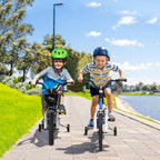 BABY JOY Kids Bike, 12 14 16 18 Inch Boys Girls Bike for 3-8 Years w/Training Wheels, 20 Inch Children Bicycle for 8+ Teens w/Kickstand, Handbrake, Coaster Brake & Removable Basket, Sporty Bicycle
