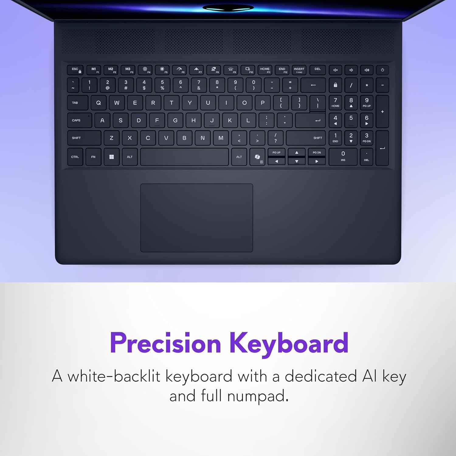 Alienware 16 Aurora Gaming Laptop AC16250-16" WQXGA 120Hz Display  Intel Core 7-240H Processor  16GB DDR5 RAM  1TB SSD  NVIDIA GeForce RTX 5050 8GB Graphics  Windows 11 Home  Onsite Service - Blue