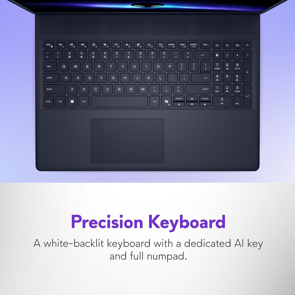Alienware 16 Aurora Laptop AC16250-16-inch 16:10 WQXGA Display  Intel Core 7-240H Series 2  16GB DDR5 RAM  1TB SSD  NVIDIA GeForce RTX 5060 8GB GDDR7  Windows 11 Home  Onsite Service - Blue