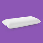 Purple Harmony Pillow – Talalay Latex Foam Cooling Pillow for Combo or Side Sleepers, 360º Hex GelFlex Grid for No-Pressure Support and Luxurious Weightless Feel - King, Medium Feel, Tall Height