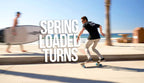 Flow Surf Skates Cruiser - 32"x10" 7-Ply North American Maple Deck with Exotic Veneer, Carving Truck, Fully Assembled, Supports up to 275 lbs for Surf-Like Carving