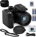 Minolta MN40Z 20MP Digital Camera – 40x Optical Zoom  1080p FHD Video  3.0" LCD  Wi-Fi  Face/Smile/Blink Detection – Black