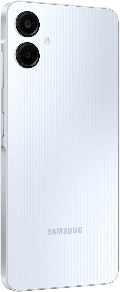 Samsung Galaxy A06 4G LTE (64GB + 4GB) Latin Version SM-A065M/DS Factory Unlocked 6.7" Dual Sim 50MP Dual Cam (Case Bundle) - (Light Blue)