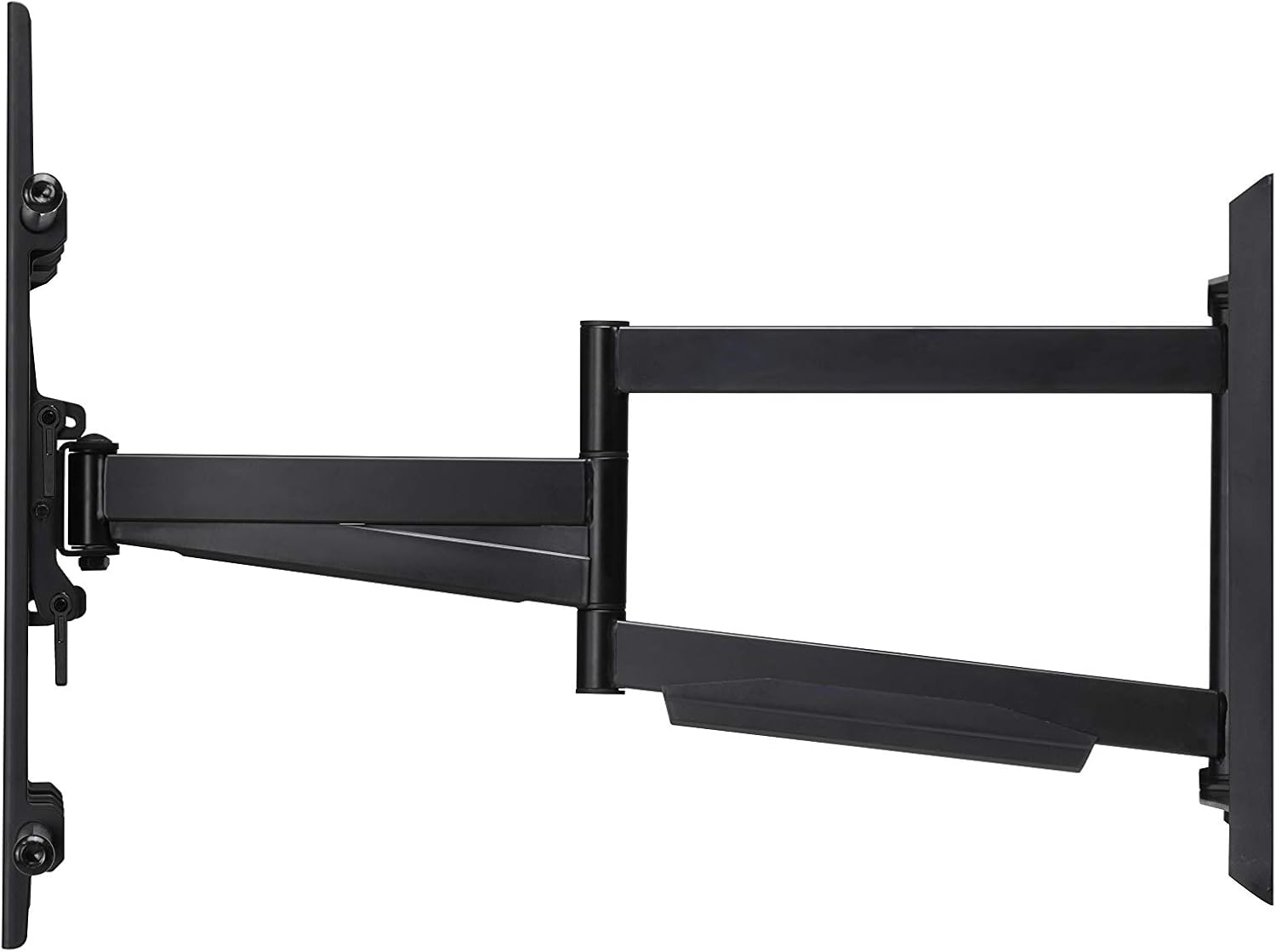 Samsung QN55S90FAFXZA 55 Inch 4K OLED Smart TV with a Walts Large/Extra Large Full Motion Mount for 43"-90" TVs and Amber Protection 3-Outlet-Surge Surge Protector (2025)