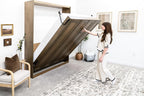 Wilding Wallbeds Murphy Bed Mechanism Hardware Kit (Universal Size Fits King, Queen, Full, & Twin) Spring Lift, Heavy Duty Powder-Coated Steel Vertical Wall Mount, DIY Wallbed, Supports Up to 2,000lbs