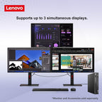 Lenovo ThinKCentre neo 50q Gen 4 Tiny 1L Business Mini Desktop Computer  13th Gen Intel 8-Core i5-13420H (Beat i7-1355U)  16GB DDR4 RAM  512GB PCIe SSD  2 DisplayPorts  WiFi 6  Win 11 Pro  Vent-Hear