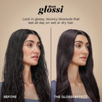 Shark Glossi 2-in-1 Hot Tool and Air Glosser | Ultra-Fast, Ultra-Glossy Blowouts at-Home | Heat-Controlled Ceramic, Curly, Coily, and Color Friendly | Lychee | HT302PK