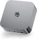 Beelink SER9 MAX Mini PC  AMD Ryzen 7 H 255(4nm  8C/16T) up to 4.9GHz  Mini Computer 64GB DDR5 RAM 1TB M.2 NVME SSD  Desktop PC 4K@240Hz Triple Display/USB4/WiFi6/BT5.2/10Gbps/W-11 Pro
