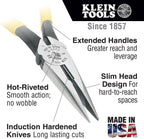 Klein Tools 80080 Hand Tool Kit includes 2 Screwdrivers, Made in USA, 3 Pliers, Wire Stripper and Cutter, for Electricians, 6-Piece