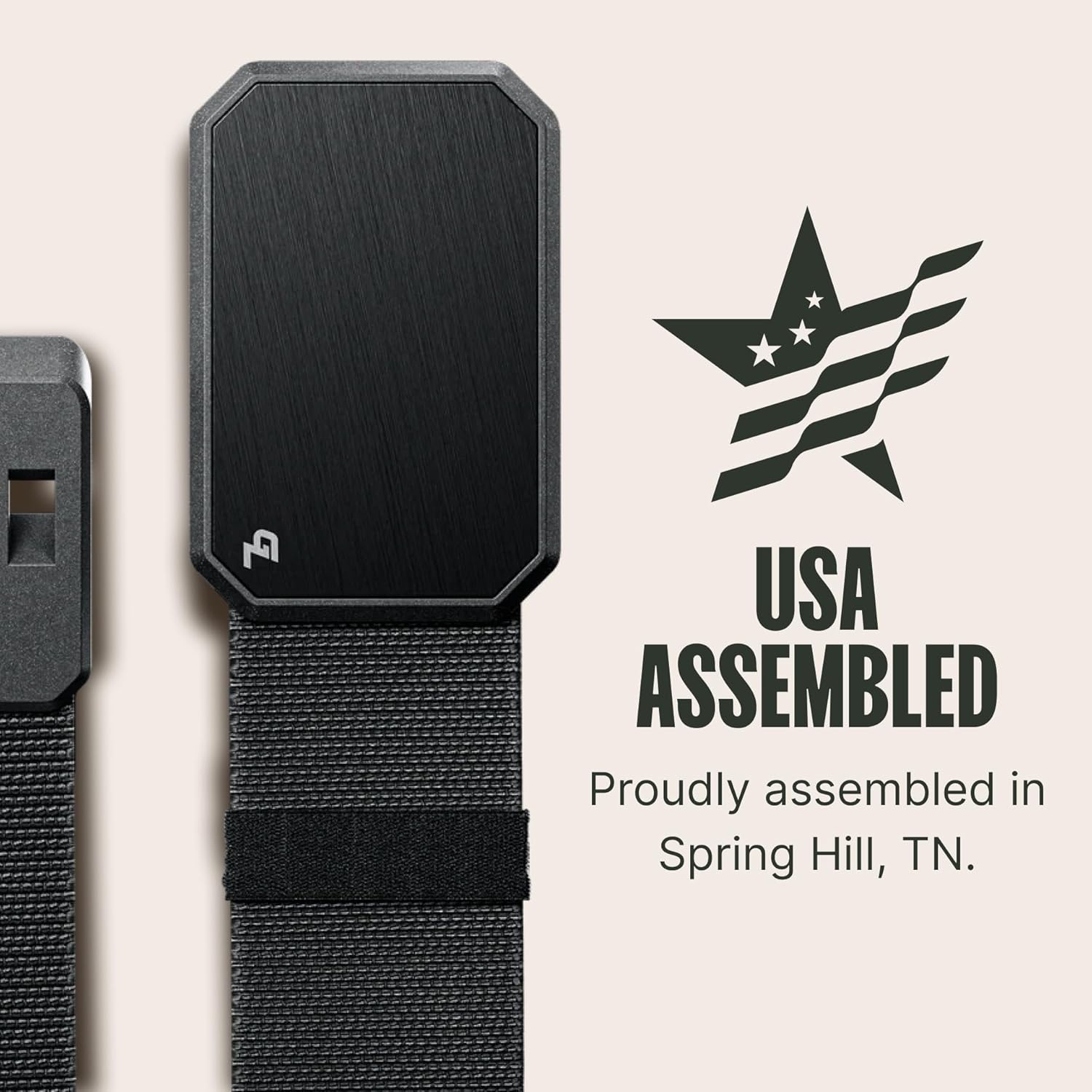 Groove Life Groove Belt OG - Men's Work Belt - Stretch Nylon, Magnetic Buckle, Adjustable, Comfortable, Tactical, EDC