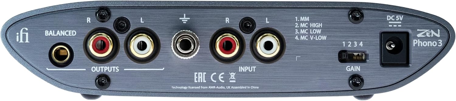 Zen Phono 3 - Audiophile MM/MC Turntable Pre-Amplifier with Adjustable Loading and Intelligent Subsonic Filter