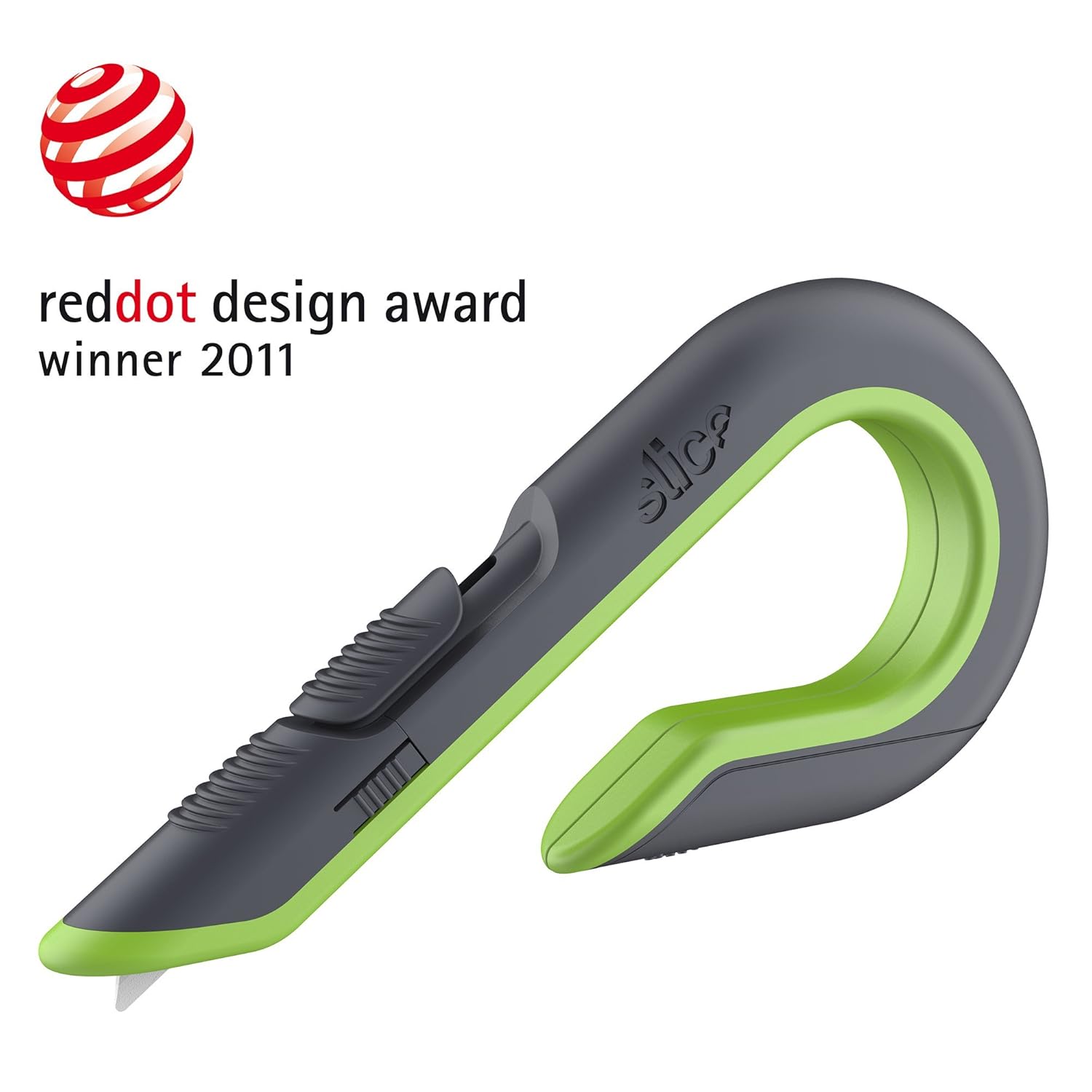 Slice Auto-Retractable Box Cutter, Heavy Duty Utility Knife, Safe Ceramic Blade Lasting 11x Longer than Metal, 6 Pack