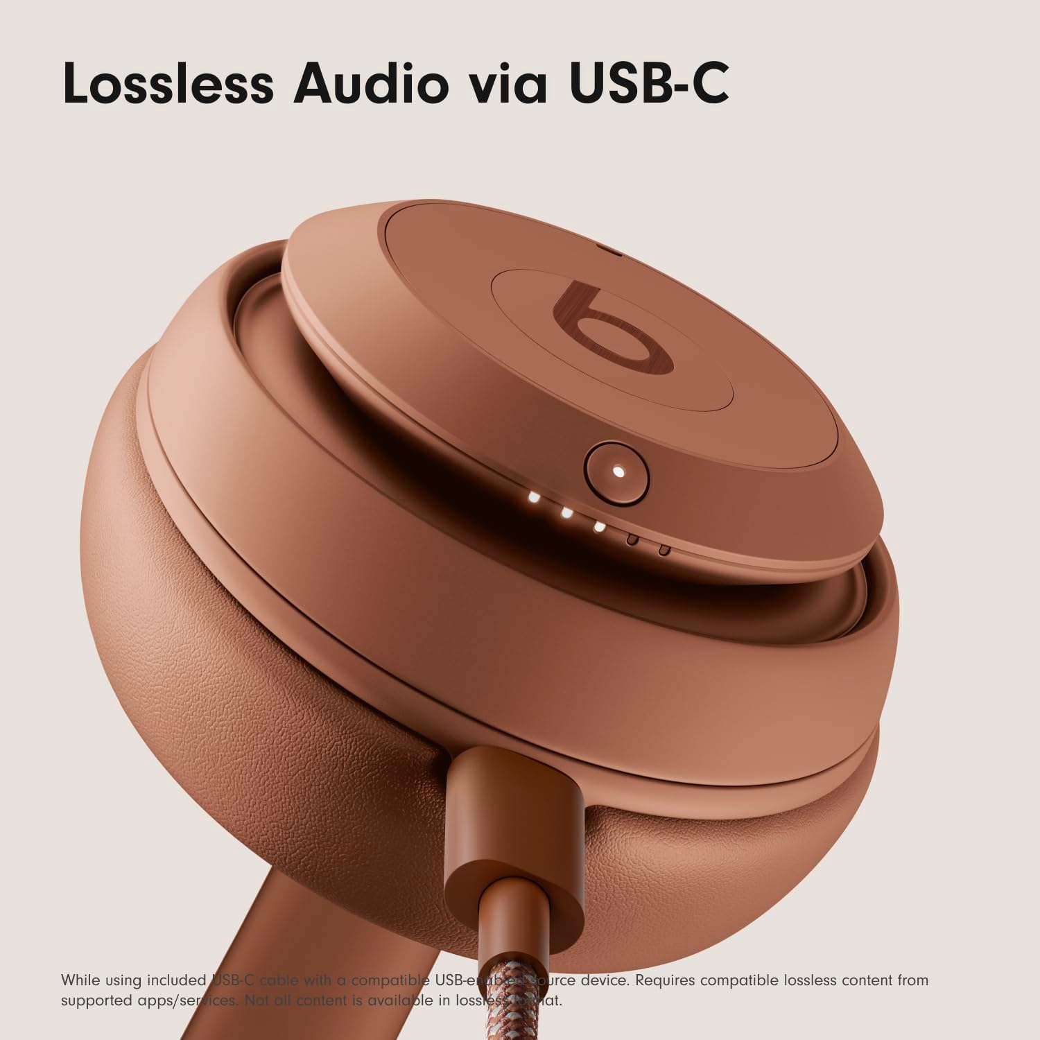 Beats Studio Pro x Kim Kardashian – Premium Wireless Over-Ear Headphones- Up to 40-Hour Battery Life  Active Noise Cancelling  USB-C Lossless Audio  Apple & Android Compatible - Dune