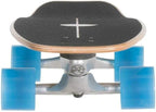 Flow Surf Skates Cruiser - 32"x10" 7-Ply North American Maple Deck with Exotic Veneer, Carving Truck, Fully Assembled, Supports up to 275 lbs for Surf-Like Carving