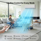 12000 BTU Mini Split AC/Heating System,19 SEER2 110/120V Energy Efficient Ductless Inverter System,Cools Up to 750 Sq.Ft with Pre-Charged Condenser,Heat Pump & Installation Kits