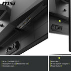 msi MAG 274QP QD-OLED X24 27-inch 2560 x 1440 (QHD) Gaming Monitor  240Hz  Adaptive-Sync  HDMI  DisplayPort  VESA Mountable  Tilt  Height Adjustable  Speaker  0.03ms  Black