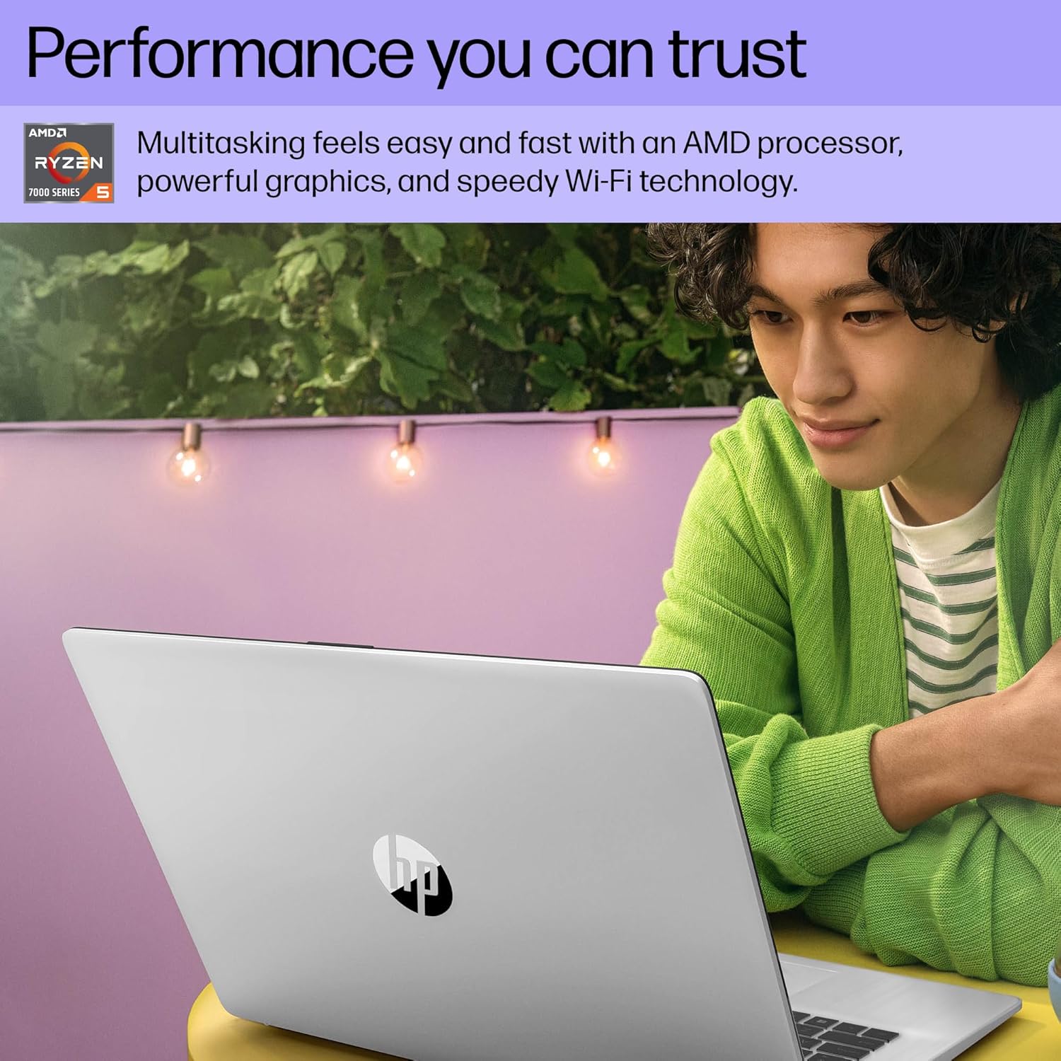 HP 17.3“ Touch | Touchscreen Laptop with Office 365 for The Web  AMD Ryzen 5 7430U (6 Cores  12 Threads  Upto 4.3GHz  Beats Core i7-1355U)  16GB RAM  512GB SSD Storage  10 Key Number Pad  No Mouse