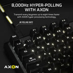 Corsair K70 PRO TKL RGB Tenkeyless Mechanical Wired Gaming Keyboard – Pre-Lubed Hall Effect MGX Hyperdrive Adjustable Switches, Simultaneous SOCD and Rapid Trigger, ABS Double-Shot, QWERTY NA – Black