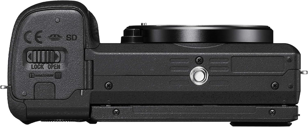 Sony Alpha a6400 Mirrorless Camera with E PZ 16-50mm f/3.5-5.6 OSS II Lens  Black
