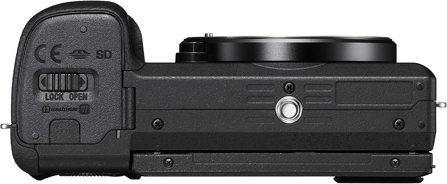 Sony Alpha a6400 Mirrorless Camera with E PZ 16-50mm f/3.5-5.6 OSS II Lens  Black