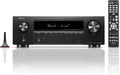 Denon AVR-X1800H 7.2 Channel AV Stereo Receiver - 80W/Channel  Wireless Streaming via Built-in HEOS  WiFi  & Bluetooth  Supports Dolby Vision  HDR10+  Dynamic HDR  & Home Automation Systems
