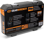 GEARWRENCH 1/2-Inch 6 Point Metric Universal Impact Socket Set (15 Piece) - 84939N