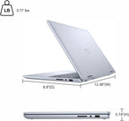 Dell Inspiron 14 7445 2-in-1 Laptop 14" WUXGA Comfortview Touch AMD 6-core Ryzen 5 8640HS (>i7-1355U) 16GB DDR5 512GB SSD Backlit for Designer Business Professional Work Win11Pro Copilot AI