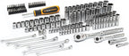GEARWRENCH 121 Piece 1/4” & 3/8” Drive 72-Tooth SAE/Metric Mechanics Hand Tool Set | GW72SCBMTS