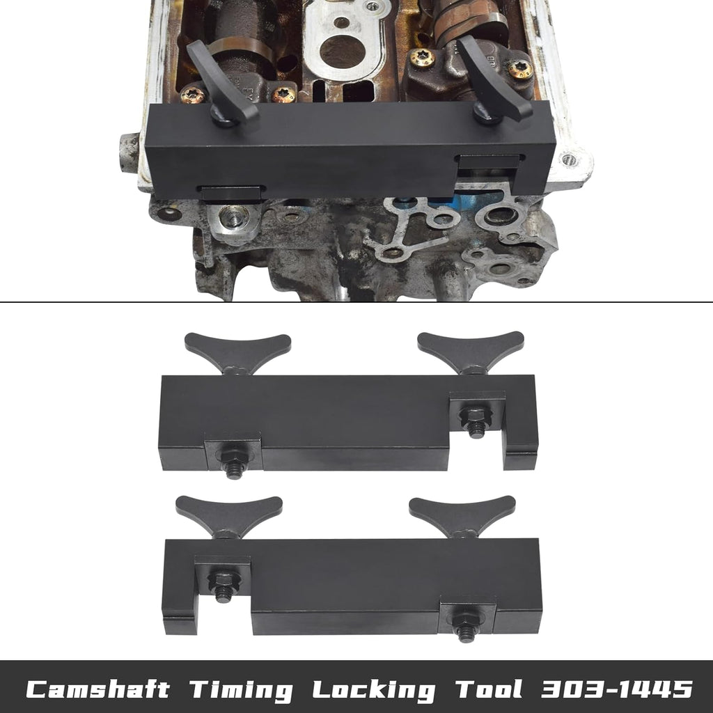 Camshaft Alignment Tool Kit for Land Rover Jaguar Discovery 4 Range Rover Sport V8 5.0L V6 3.0L, Engine Timing Tool with Fuel Pump, Fuel Injector Remover Tool, 303-1445, 303-1448, 303-1452, 303-1482