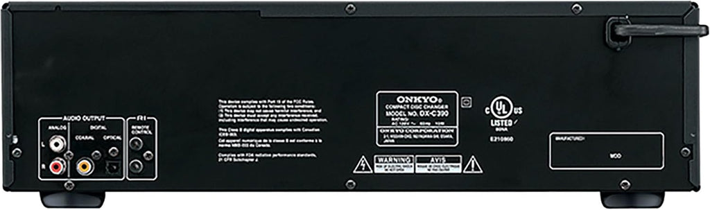 Onkyo DXC390 6 Disc CD Changer Black