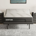 GhostBed Adjustable Bed Frame Power Base with 11" Ultimate Memory Foam Mattress Bundle - Electric Bed Base with Lumbar Support - Zero Gravity and Massage Settings - Queen