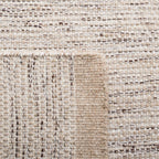 SAFAVIEH Vermont Collection Area Rug - 9' x 12', Beige & Ivory, Handmade Wool, Ideal for High Traffic Areas in Living Room, Bedroom (VRM807B)