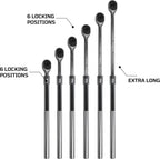 EZRED 3/4" Drive Extendable Ratchet with Reinforced Steel Telsecoping Locking Shaft