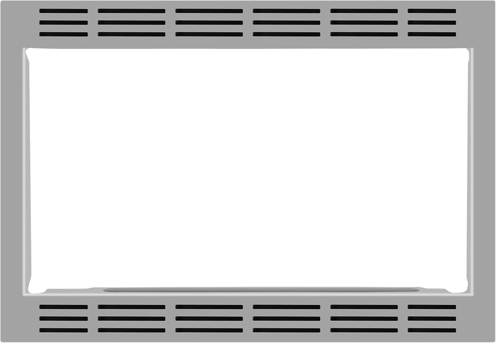 NN-TK932SS 30-inch Microwave Trim Kit Compatible with Panasonic Microwave Ovens, for 2.2 Cu Ft Microwave Oven, Built-in Stainless Steel 30" Microwave Trim Kit for NN-SE9-S, NN-SD9-S, NN-SN9-S,NN-ST9-S