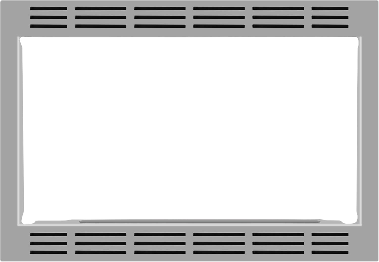 NN-TK932SS 30-inch Microwave Trim Kit Compatible with Panasonic Microwave Ovens, for 2.2 Cu Ft Microwave Oven, Built-in Stainless Steel 30" Microwave Trim Kit for NN-SE9-S, NN-SD9-S, NN-SN9-S,NN-ST9-S
