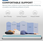 FATHOM Firm King Mattress 12 Inch Memory Foam Mattress King Size Bed in a Box for Back Pain Relief and Cool Sleep with Gel Foam and Removeable Fiberglass Free Cover, CertiPUR-US Certified